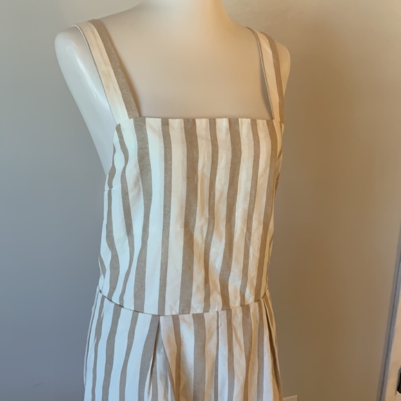[Chriselle x J.O.A.] Striped Wide Leg Jumpsuit - Size XL - Picture 3 of 6